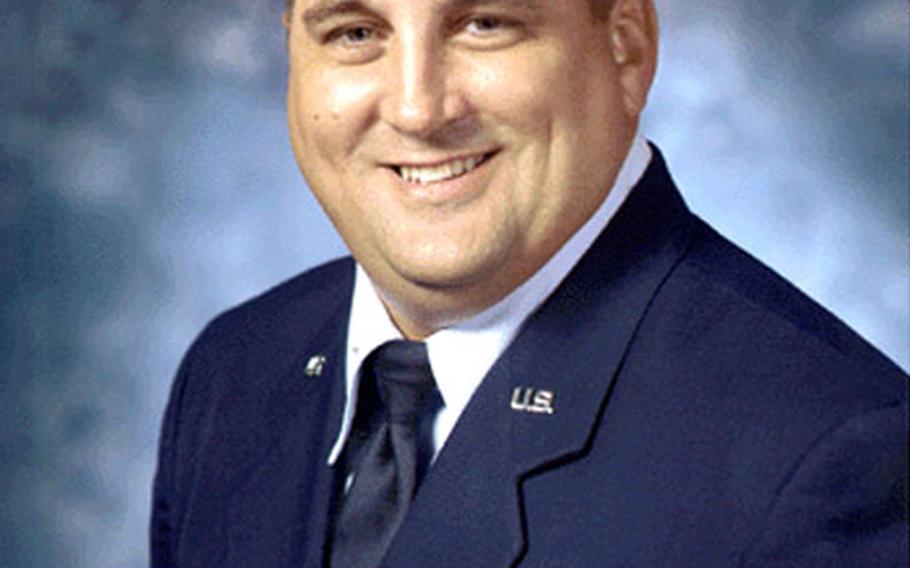 Master Sgt. Kevin L. Monkman, PACAF Senior Noncommissioned Officer of the Year.