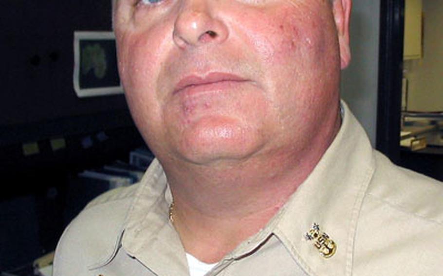 J.D. Blevins is Amphibious Group One’s new command master chief.