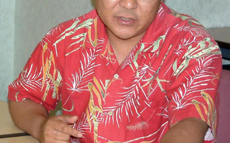 Hitoshi Taira, an organizer of an art show displaying about 100 drawings at Naha, Okinawa&#39;s Tenbusu Naha gallery, says the pictures drawn by war survivors are precious visual records of Battle of Okinawa.