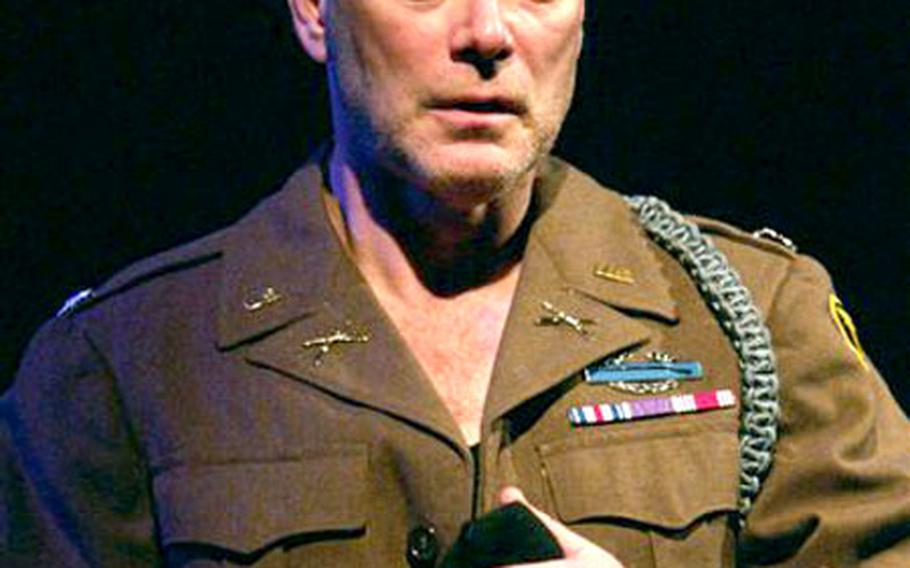 Acclaimed stage and film actor Stephen Lang portrays recipients of the Medal of Honor in the play Beyond Glory.