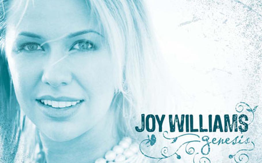 Christian pop singer Joy Williams has released her third album “Genesis” (below), which contains Billboard’s current No. 1 Hot Christian single, “Hide.”
