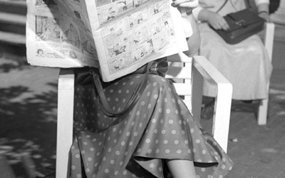 Actress Dorothy Lamour in Frankfurt, Germany, in June, 1950.