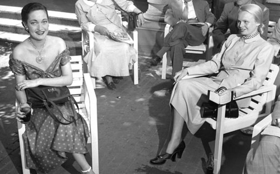 Actress Dorothy Lamour in Frankfurt, Germany, in June, 1950.