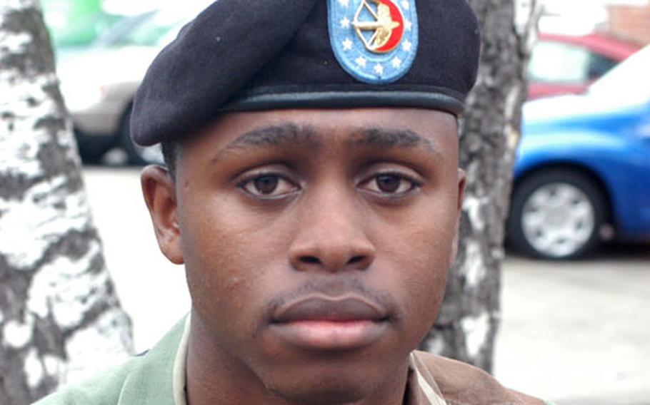 Sgt. Julius Key, Headquarters and Headquarters Battery, Division Artillery, 1st Infantry Division.