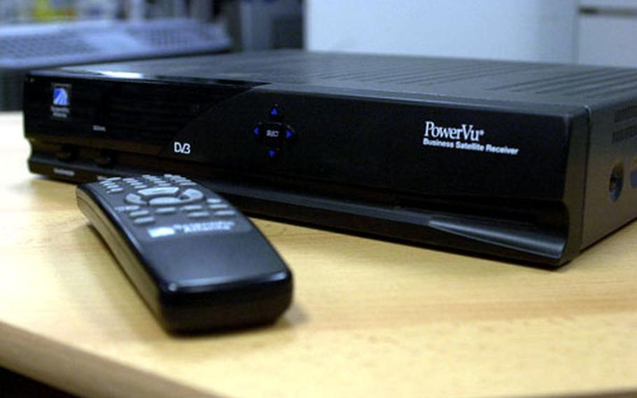A Scientific Atlanta-made decoder that allows eligible Americans to receive American Forces Network programming, will be replaced by a smaller, less-expensive model.