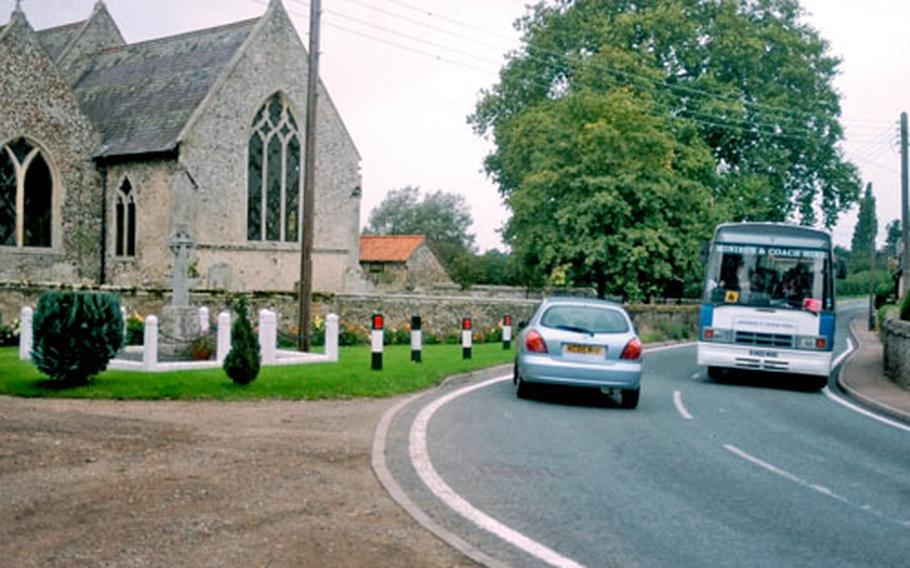 Traffic has increased through the village of Eriswell since the road known as Lords Walk was closed. Lords Walk, which divides RAF Lakenheath and was considered a security risk after the Sept. 11, 2001, terrorist attacks, will be permanently sealed off to the public.