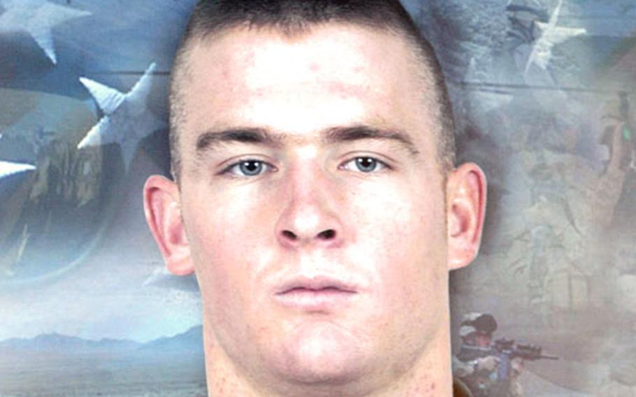 Cpl. Matthew Steyart, 21, aspired to attend Ranger school. He was killed by a roadside bomb Nov. 22 in Afghanistan.