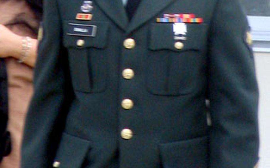 Army Spc. Luis Bonilla was sentenced to 30 days’ confinement and reduction in rank from E-4 to E-3, reprimanded and fined $1,500 in a court-martial Friday on Okinawa.