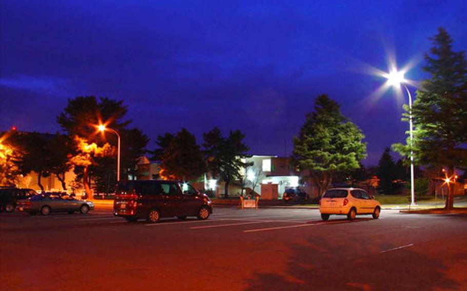 Misawa Air Base, Japan, is installing energy-efficient, fluorescent-white lights in facility parking lots. The lights provide more visible illumination per watt. Bases in the Pacific are finding creative ways to reduce their energy bills given this year’s high cost of fossil fuels.