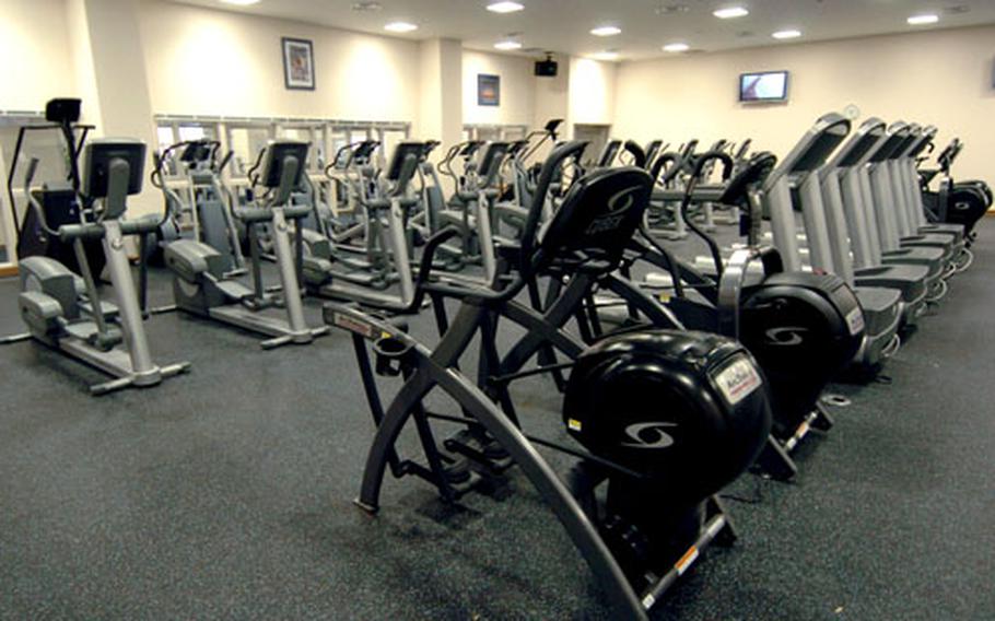 The Thew Gym will open next Wednesday on Yokosuka Naval Base, Japan.
