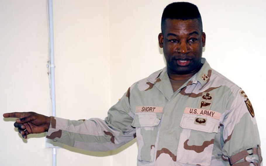 Col. Chris Short, commandant of the new Counter-Insurgency Academy at Camp Taji, has trained 350 brigade, battalion and company leaders since November in ways to defeat an insurgency by winning over the Iraqi people’s hearts and minds.