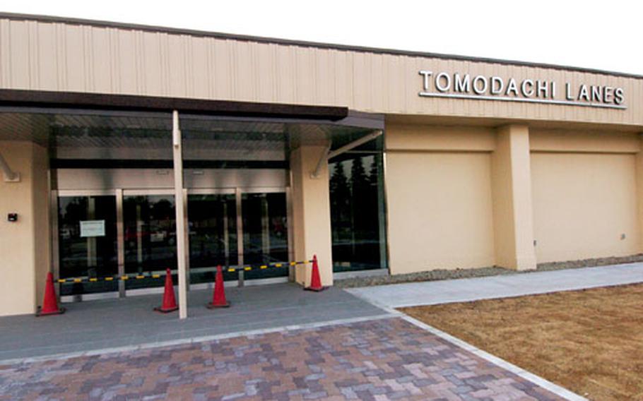 Construction on the new $5.7 million Tomodachi Lanes bowling center at Yokota Air Base, Japan, is expected to be complete by the end of this month. Officials now are aiming for an April grand opening.