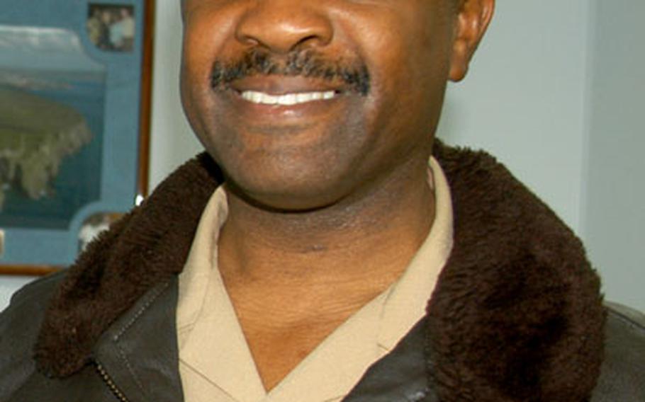 Rear Adm. Arthur J. Johnson, commander of Patrol and Reconnaissance Force 5th/7th Fleet.