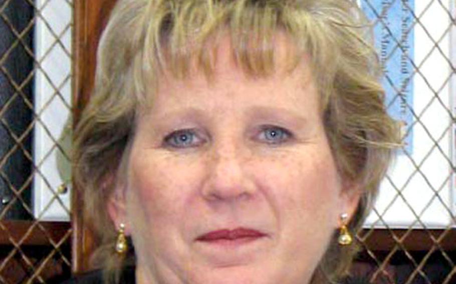 Mary A. Jones, supervisory special agent of the Naval Criminal Investigative Service’s Okinawa Resident Agency.