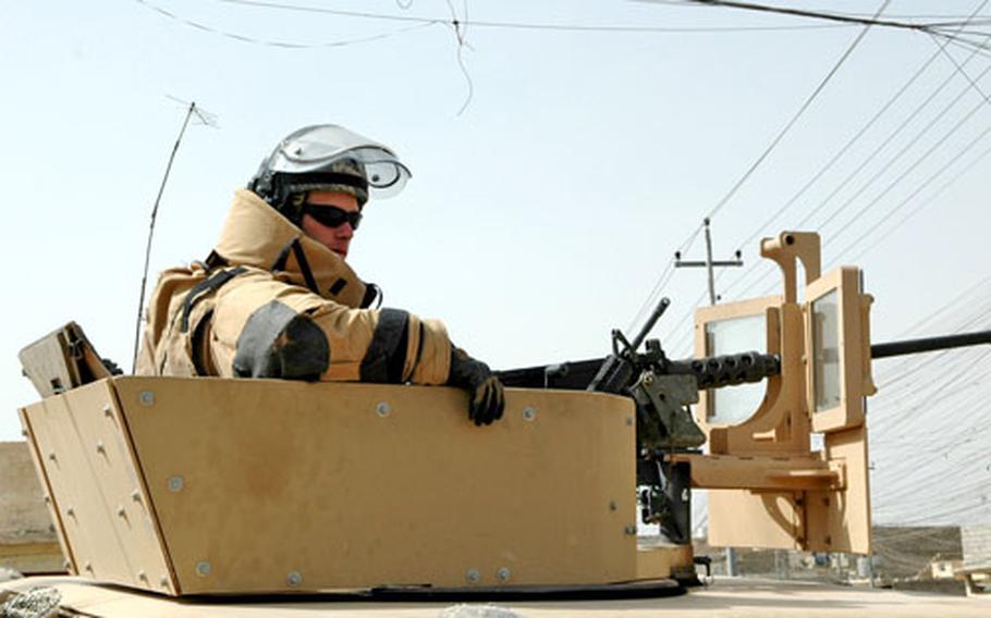 Military police in Mosul, Iraq, have been testing the new Cupola Protective Ensemble since January. The modified bomb disposal suit has already saved three soldiers’ lives, commanders said.