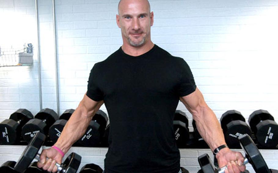 RAF Lakenheath personal trainer John Wales’ advice for getting rock-hard abs is to do them every single day. Every single day.