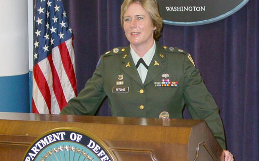 Col. Elspeth Ritchie, a psychiatry consultant to the Army surgeon general, says it is anticipated that the rate of post-traumatic stress disorder will be higher among troops who have been to Iraq more than once.