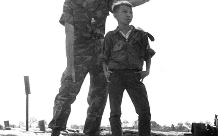 Ta Thai Manh and Maj. Jim Wingate.