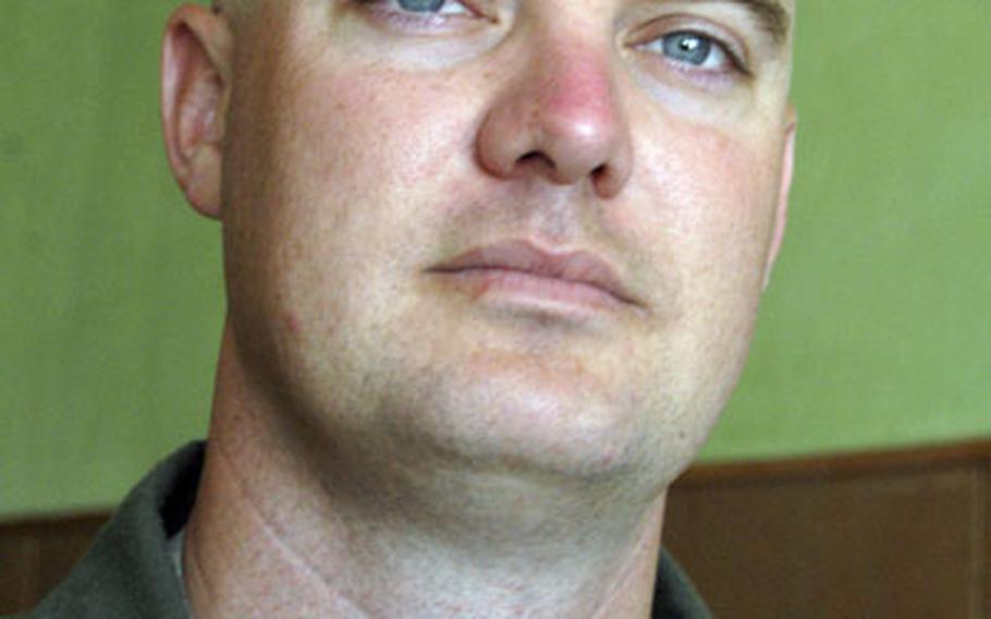 Capt. Jerry E. Murphy of the Landstuhl, Germany-based 236th Medical Company supports establishing the Combat Medical Aviation Badge that is being considered by Congress.