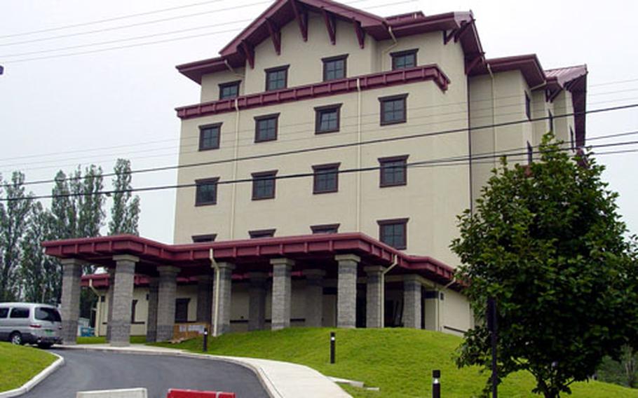 At Camp Carroll in Waegwan, South Korea, officials are readying this new 50-room Camp Carroll Army Lodge for a November grand opening.