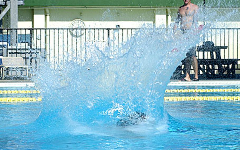The Crazy Cannonball Contest was a big splash.