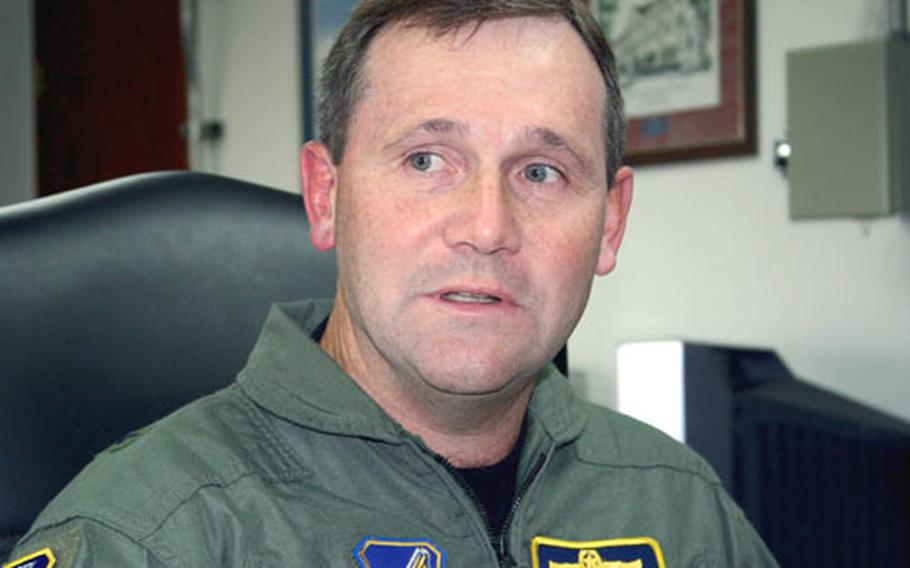 Brig. Gen. Douglas Owens, commander of the 36th Wing at Andersen Air Force Base, Guam.