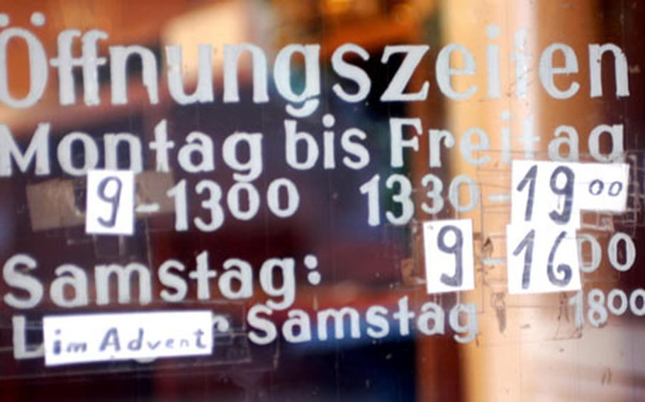 New rules set by Germany's states will soon give shopkeepers in most of the country the opportunity to stay open many more hours than a 50-year-old federal law allows.