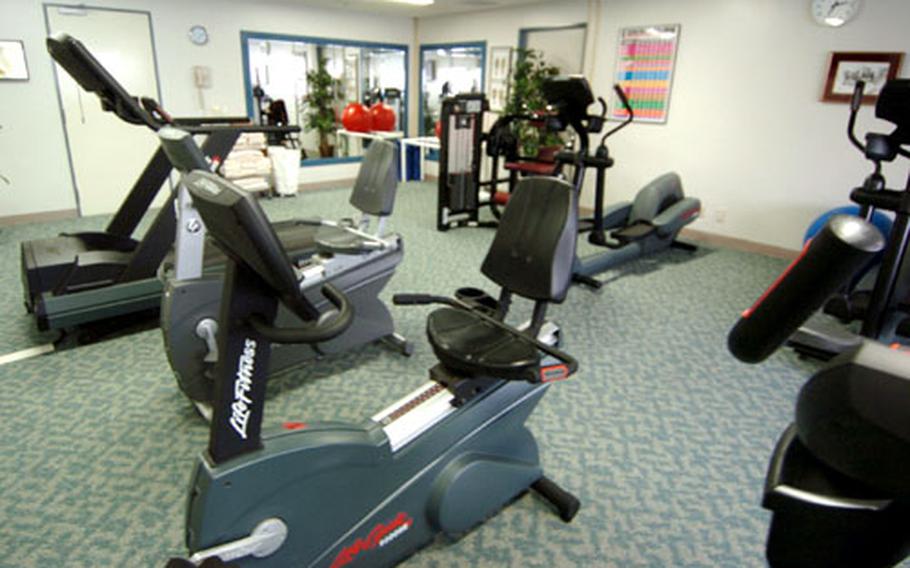 The Kanto Lodge recently opened a 24-hour fitness center at its main facility on Yokota Air Base, Japan. Located on the first floor near the main lobby, it includes a variety of cardio equipment.