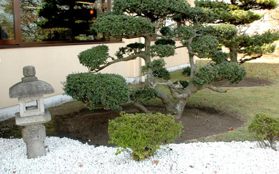Redecorating the gardens around the clubhouse in a Japanese style is among the renovations at Tama Hills Golf Course, near Tokyo.