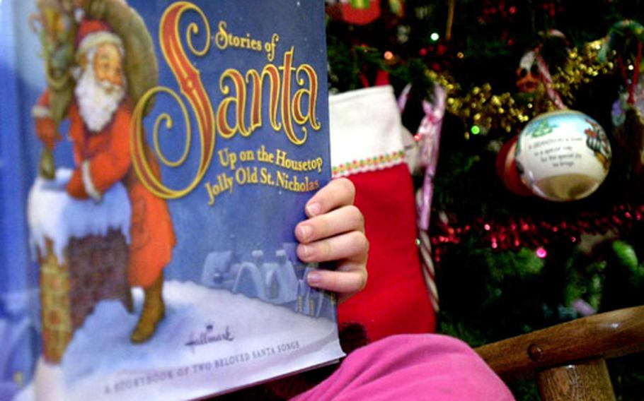 Reading books about the holiday is a good way to encourage children to read during the upcoming 18-day break from school, said Suzanne Landrum, a Dependents Schools-Pacific literacy facilitator.