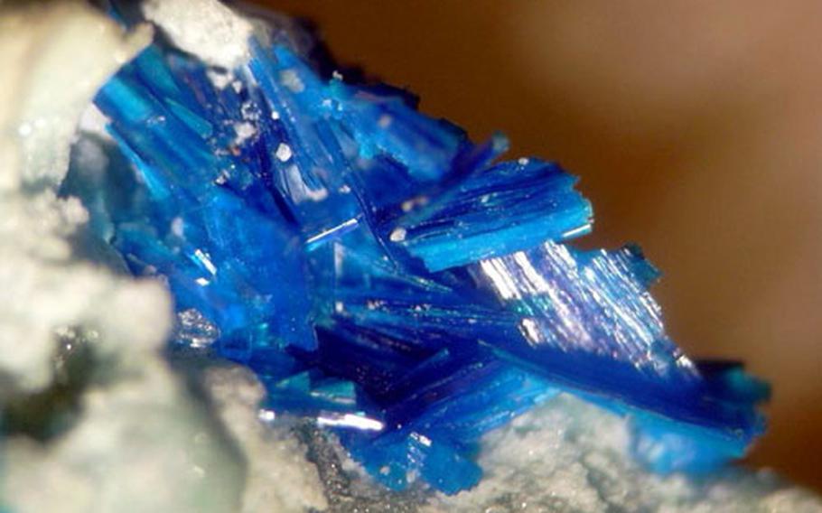 Lemanskiite, one of the newest minerals known to man, is named after Chet Lemanski, who investigates contract fraud for the Army’s Criminal Investigation Command in New Jersey.