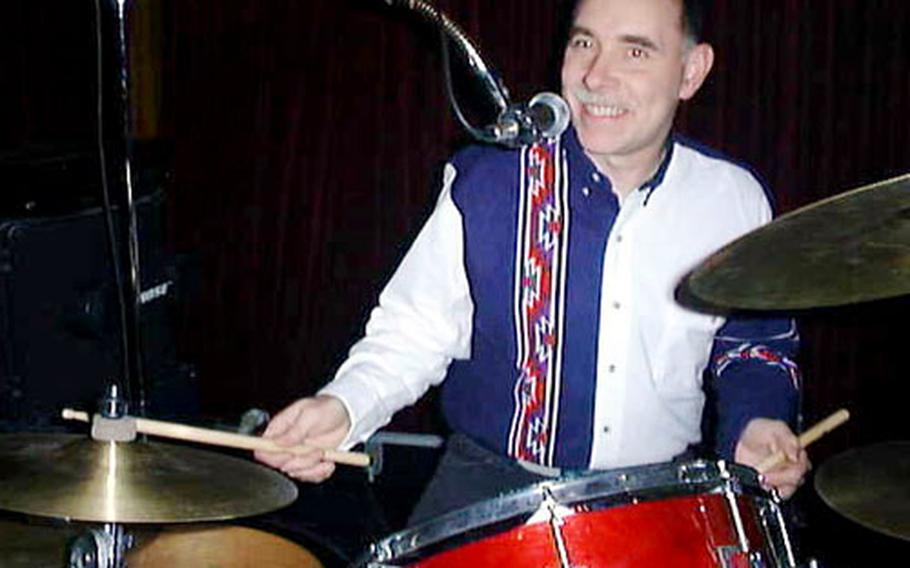 Command Master Chief Gary Bernhard retired from the Navy last month, and will continue playing as a professional musician in San Antonio, Texas.