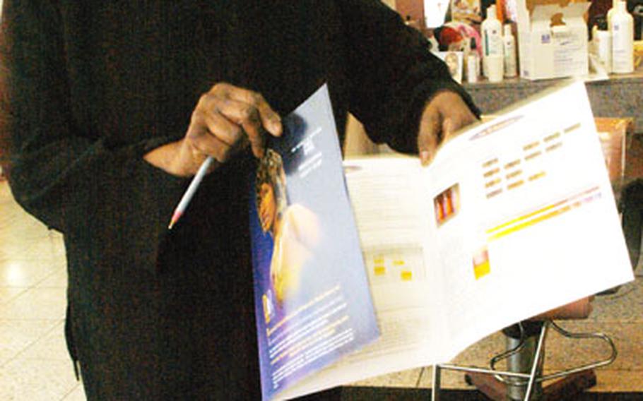 Hair stylist and Avlon Industries educator Linda Berrien.