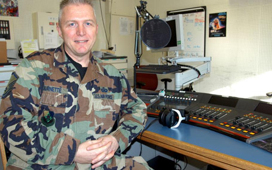 Master Sgt. Mike Burnette, AFN Misawa section chief of detachment operations, has rolled out new "family-friendly" radio programming at Misawa Air Base, Japan.
