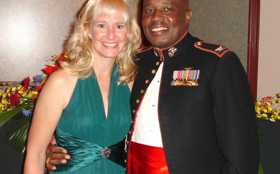 Lisa Dyer and Col. Michael Dyer.