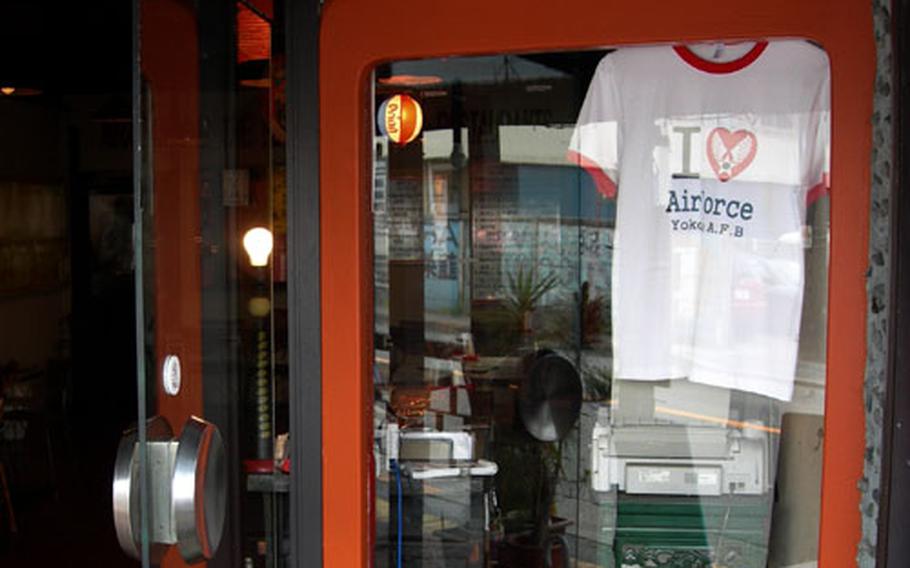 Some Fussa store owners encourage business from nearby Yokota Air Base and say they don’t mind the noise on Bar Row and surrounding areas.