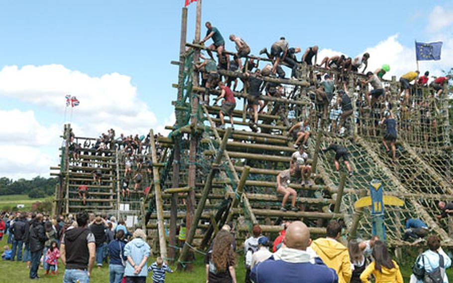 The Tough Guy events are just as fun for spectators, most of whom have friends or family running the course.