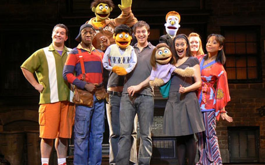 The cast of Avenue Q