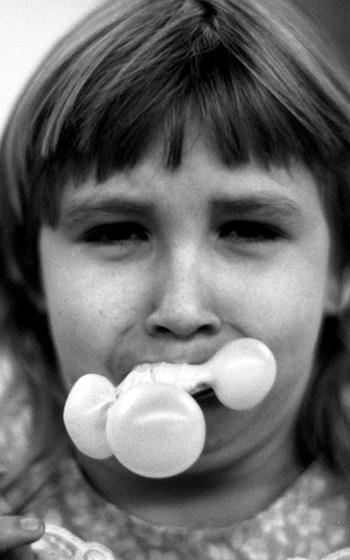 Not all the bubbles were nice, round and singular.