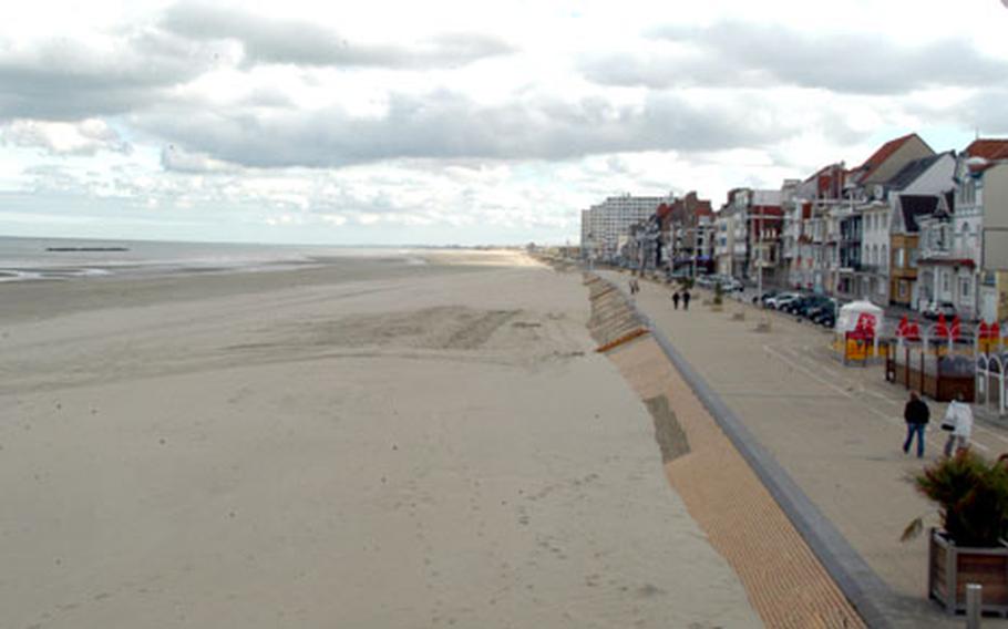 On this now-quiet stretch of beach in Dunkirk, the British staged a massive evacuation that helped boost morale in 1940.