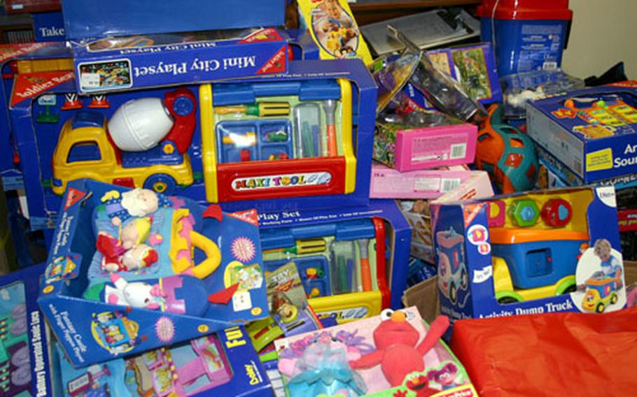 Toy donations are piling up for Torii Station's Angel Tree program.