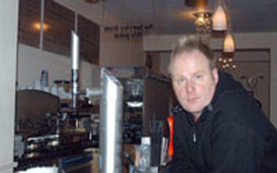 So Bar owner Ric Groves at his place in Bury St. Edmunds.