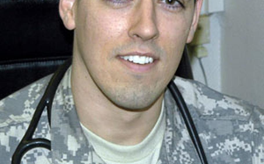 Capt. Joseph May, brigade surgeon for the 2nd Brigade, 1st Armored Division, was recently selected for an Army medical fellowship. May will be trained to serve as one of the Army's 10 pediatric cardiologists.