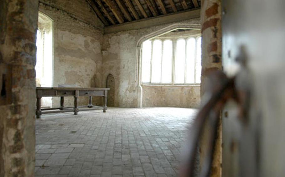 A few of the compound&#39;s buildings kept their roofs over the centuries, and are largely as they were when the monks lived here. The priory was built in the 11th century.
