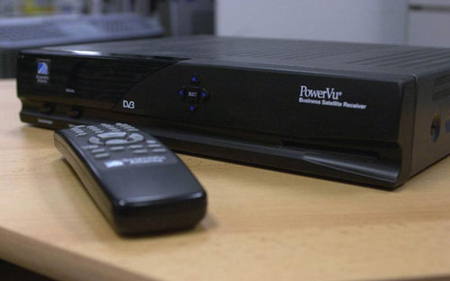 A Scientific Atlanta-made decoder that allows eligible Americans to receive American Forces Network programming, will be replaced by a smaller, less-expensive model.