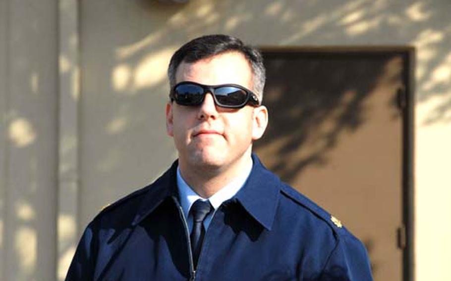 Maj. Mark Seldes pleaded not guilty to charges of rape, conduct unbecoming an officer and a gentleman, and adultery when the court-martial began Monday.
