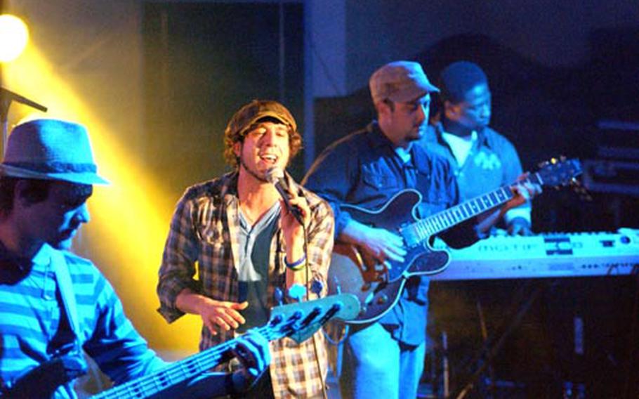 Yamin and his band played for roughly an hour in front of about 325 fans. The concert was the final performance for Yamin during his 10-day tour that had him singing in the United Kingdom, Belgium and Germany.
