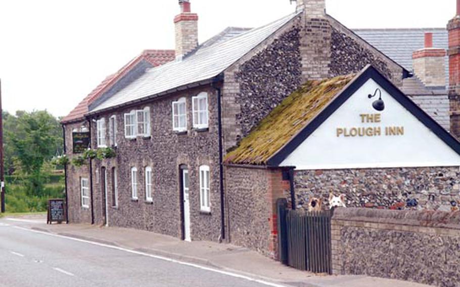 The Plough Inn is worth a trip to the sleepy village of Icklingham, just outside Bury St. Edmunds.