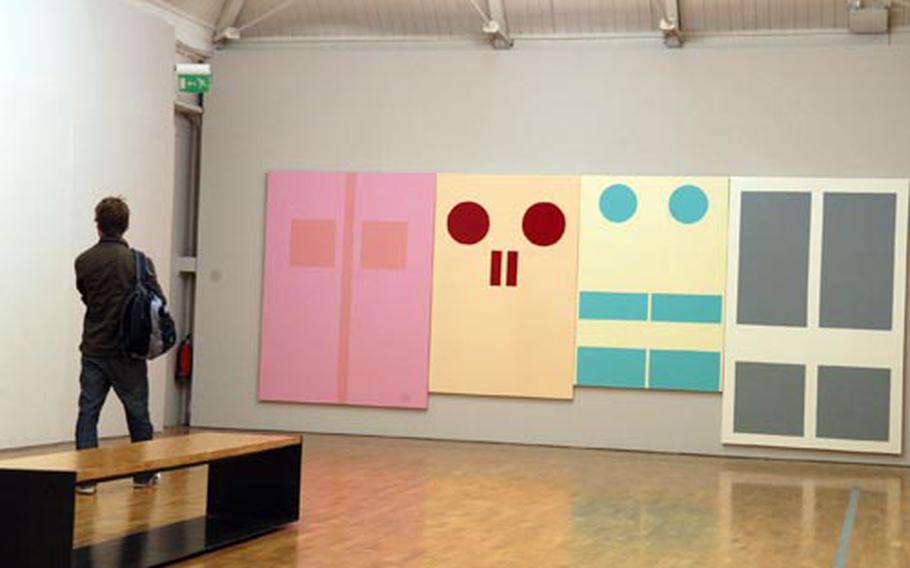 The Modern Art Oxford Museum is a free arts showcase currently exhibiting works by modernist Gary Hume.