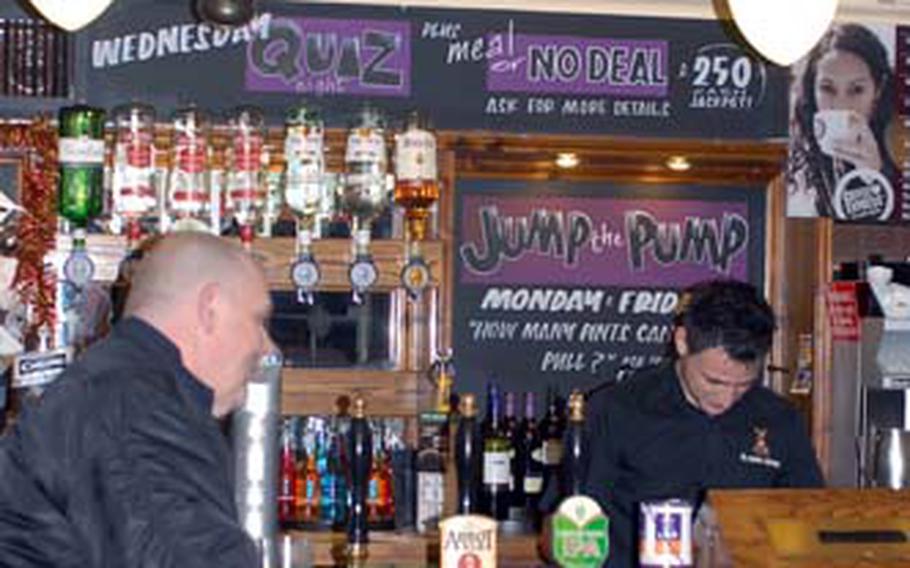 The Half Moon in Mildenhall is a place where one can relax and down a frosty one, enjoy a game of pool, do a little karaoke and watch Sky Sports events. This year, the pub is planning on showing the Super Bowl as part of its efforts to attract more Americans.